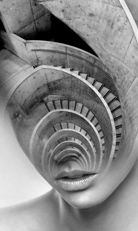 George RedHawk - Noir et blanc GIF Artistes Humour - Fun 