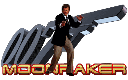 Logo Moonraker James Bond 007 Cinéma International Multi Média 