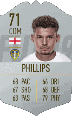 Kalvin Phillips Inghilterra F I F A - Giocatori carte Videogiochi Multimedia 