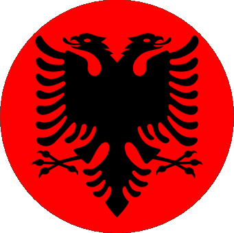 Divers Albanie Europe Drapeaux 