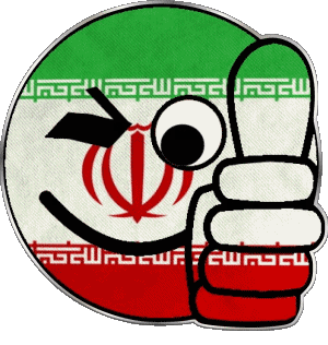 Smiley - OK Irán Asia Banderas 