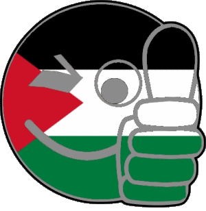 Smiley - OK Palestine Asie Drapeaux 
