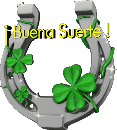 04 Transparent Background Buena Suerte Spanish Messages 