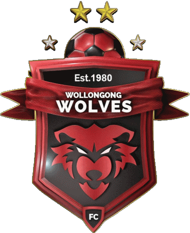 Wollongong Wolves FC Australien NPL Nsw Fußballvereine Ozeanien Logo Sport 