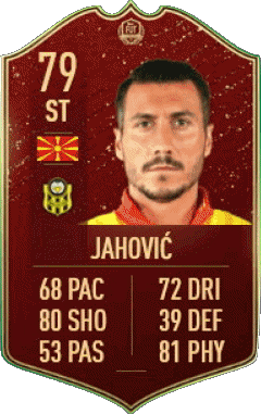Adis Jahovic Macedonia F I F A - Giocatori carte Videogiochi Multimedia 