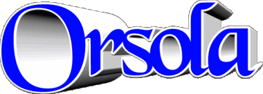 Orsola O FEMININ - Italie Prénoms 