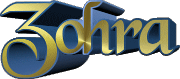 Zohra Z FEMININE - Maghreb Muslim First Names 