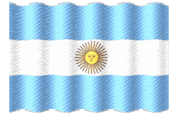 Ondulación Argentina América Banderas 