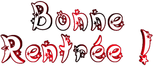 03 Fond Transparent Bonne Rentrée Français Messages 