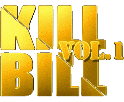 Logo Volume 1 Kill Bill Movies International Multi Media 