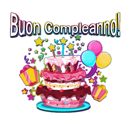003 Dolci Buon Compleanno Italienisch Nachrichten 