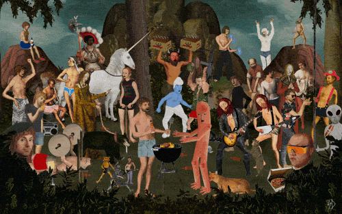 Scorpion Dagger GIF Künstler Humor -  Fun 