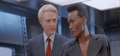 Grace Jones & Christopher Walken-Grace Jones & Christopher Walken Video Panorama para Matar James Bond 007 Film Internazionale Multimedia 