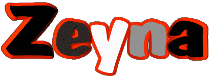 Zeyna Z WEIBLICH - Maghreb Muslim Vorname 