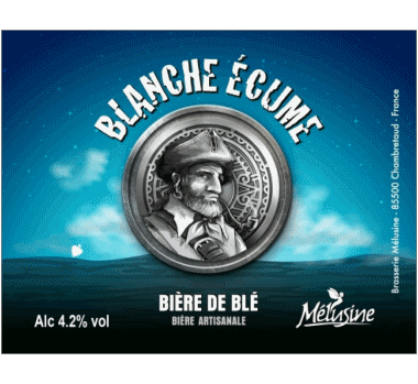 Blanche Ecume-Blanche Ecume Mélusine France Métropole Bières Boissons 
