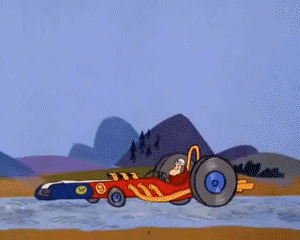 Motors Race Video GIF - 07 Les Fous du volant Dessins Animés TV Cinéma Multi Média 