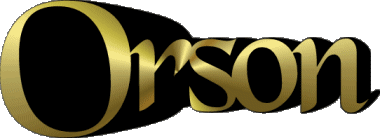 Orson O MASCULINO - UK - USA - IRL - AUS - NZ Nombre 