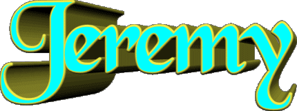 Jeremy J MASCULINO - UK - USA - IRL - AUS - NZ Nombre 
