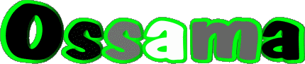 Ossama O MASCULINO - Magreb Musulmán Nombre 