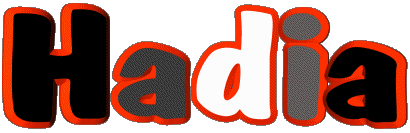Hadia H FEMININ - Maghreb Musulman Prénoms 