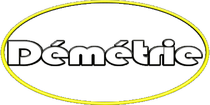 Démétrie D FEMENINO - Francia Nombre 