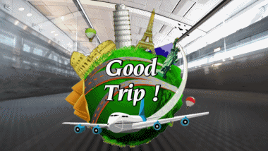 003 Animierter Hintergrund Good Trip Englisch Nachrichten 