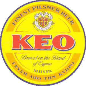 Keo Cyprus Beers Drinks 