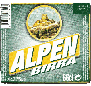 Alpen Italia Cervezas Bebidas 