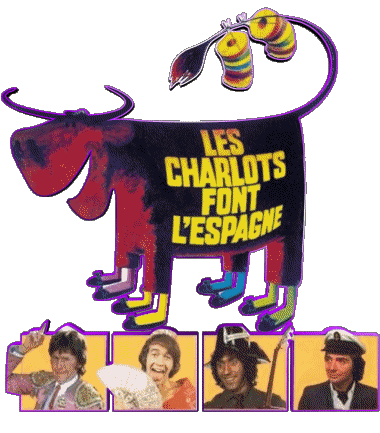 Font L'Espagne Les Charlots Filme Frankreich Multimedia 