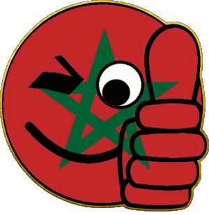 Faccina - OK Marocco Africa Bandiere 