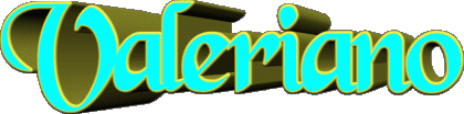 Valeriano V MASCULIN - Italie Prénoms 