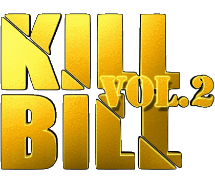 Logo Volume 2 Kill Bill V International Multimedia 