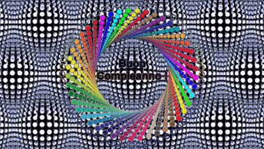 004 Animated Background Astratto - Geometrico Buon Compleanno Italian Messages 