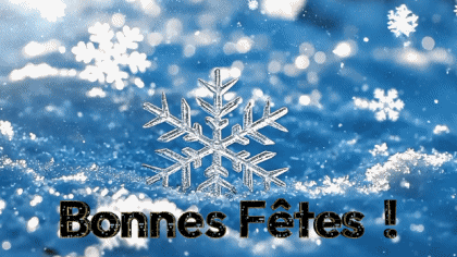 Video Bonnes Fêtes (Noël) Francés Mensajes 