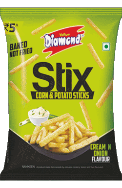 Yellow Diamond Indien Chips - Snack - Crips Essen 