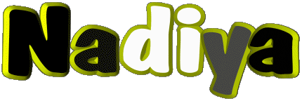 Nadiya N FEMININE - Maghreb Muslim First Names 