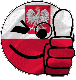 Smiley - OK Polonia Europa Banderas 