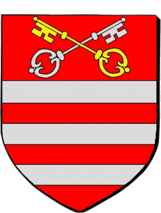 Blason-Blason VACQUEYRAS 84 Départements - Villes France Drapeaux 