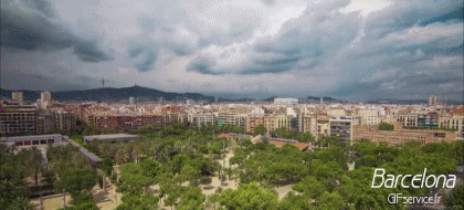 Espagne - Barcelone Orte - TimeLapse Humor -  Fun 