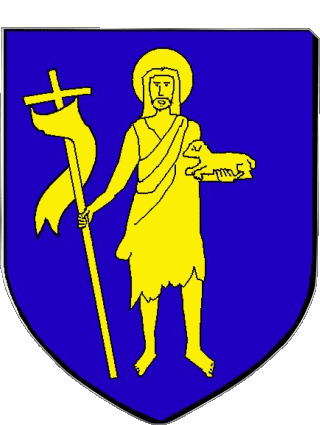 Blason-Blason SAINT JEAN DE VEDAS 34 Départements - Villes France Drapeaux 