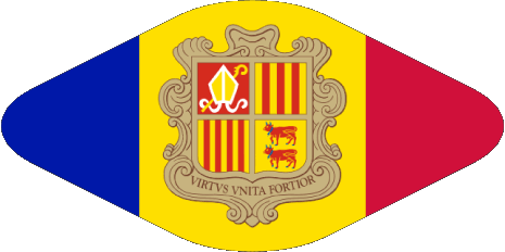 Vario Andorra Europa Bandiere 