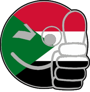 Faccina - OK Sudan Africa Bandiere 