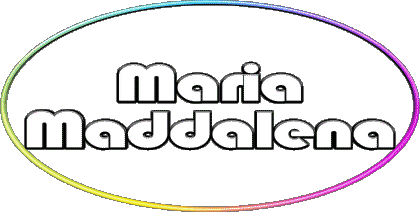 Maria Maddalena M Composed FEMININE - Italy First Names 
