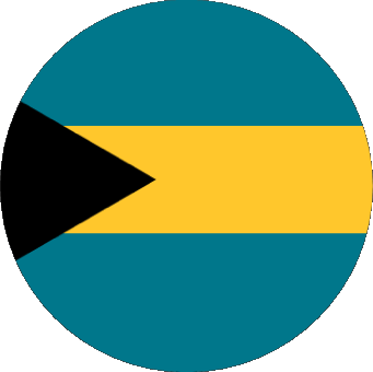 Various Bahamas America Flags 