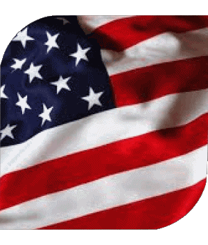 Carré U.S.A - National Amériques Drapeaux 