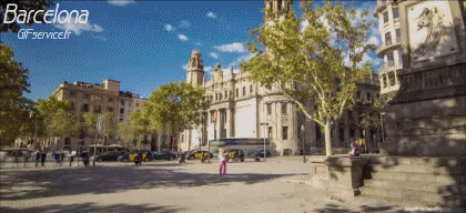 Espagne - Barcelone Orte - TimeLapse Humor -  Fun 