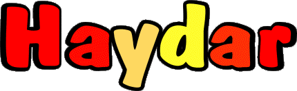 Haydar H MANN - Maghreb Muslim Vorname 