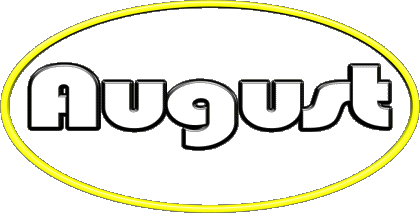 August A MASCULIN - UK - USA Prénoms 