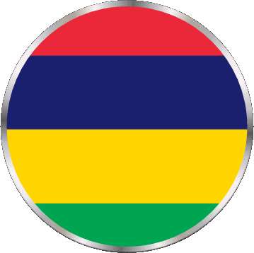 Rond Maurice Afrique Drapeaux 