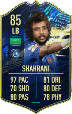Yasser Al Shahrani Arabia Saudita F I F A - Jugadores  cartas Vídeo Juegos Multimedia 